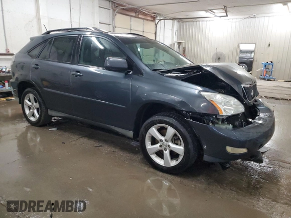 2005 Lexus RX 330 with VIN 2T2GA31U45C031498, listed as a Copart auction lot 60213005 with 142,339 mi miles and Salvage title. Bid and sale history available at DreamBid. Image 4.