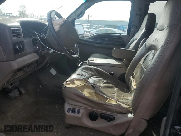 2000 Ford F-350 XL with VIN 1FTSW30F1YEA03727, listed as a Copart auction lot 80292204 with 217,221 mi miles and Clean Title. Bid and sale history available at DreamBid. Image 7.