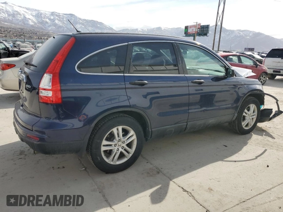 2010 Honda CR-V EX with VIN 5J6RE4H53AL006983, listed as a Copart auction lot 47590775 with 112,314 mi miles and Salvage Title. Bid and sale history available at DreamBid. Image 3.