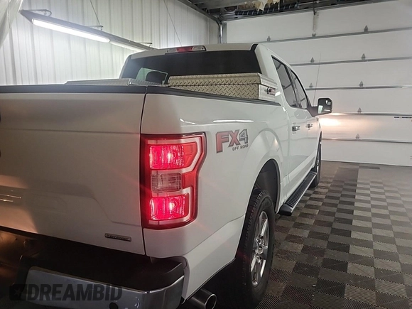 2018 Ford F-150 XL with VIN 1FTEW1EP1JKE55493, listed as a IAAI auction lot 42666714 with 104,452 mi miles and . Bid and sale history available at DreamBid. Image 8.