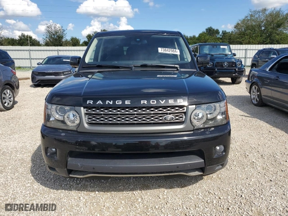 2010 Land Rover Range Rover Sport SC with VIN SALSH2E4XAA252254, listed as a Copart auction lot 73842984 with 0 mi miles and Salvage Title. Bid and sale history available at carsss.com. Image 5.