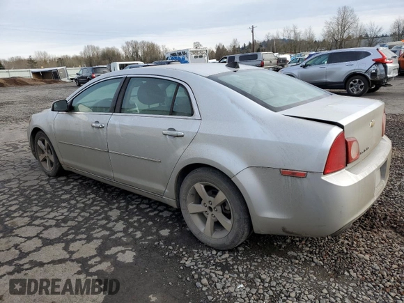2012 Chevrolet Malibu 1LT with VIN 1G1ZC5E07CF162979, listed as a Copart auction lot 43870765 with 120,207 mi miles and Salvage Title. Bid and sale history available at DreamBid. Image 2.
