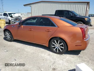 2008 Cadillac CTS RWD w/1SB with VIN 1G6DV57V680187437, listed as a Copart auction lot 51904345 with 129,211 mi miles and Salvage Title. Bid and sale history available at carsss.com. Image 2.