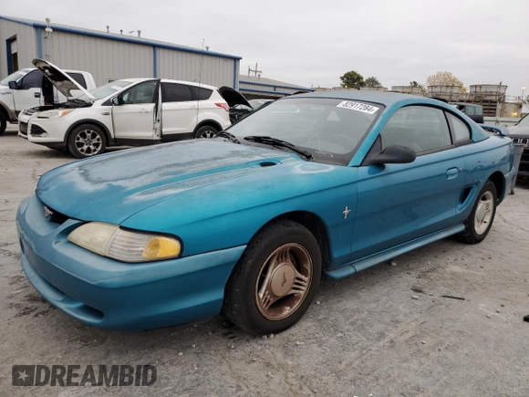 1994 Ford Mustang with VIN 1FALP404XRF140382, listed as a Copart auction lot 82917284 with 89,673 mi miles and Salvage Title. Bid and sale history available at carsss.com. Image 1.