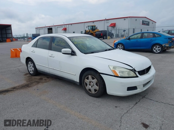 2007 Honda Accord LX with VIN 1HGCM56457A052786, listed as a IAAI auction lot 42421100 with 228,657 mi miles and . Bid and sale history available at DreamBid. Image 1.