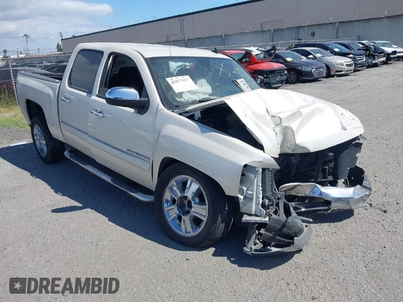 2013 Chevrolet Silverado 1500 LT with VIN 3GCPCSE06DG222246, listed as a IAAI auction lot 41877437 with Not Provided miles and . Bid and sale history available at DreamBid. Image 1.