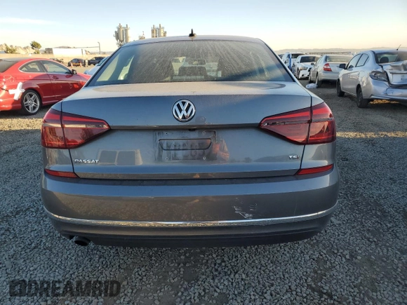2019 Volkswagen Passat 2.0T Wolfsburg Edition with VIN 1VWLA7A33KC003338, listed as a Copart auction lot 46717605 with 51,313 mi miles and Salvage Title. Bid and sale history available at carsss.com. Image 6.