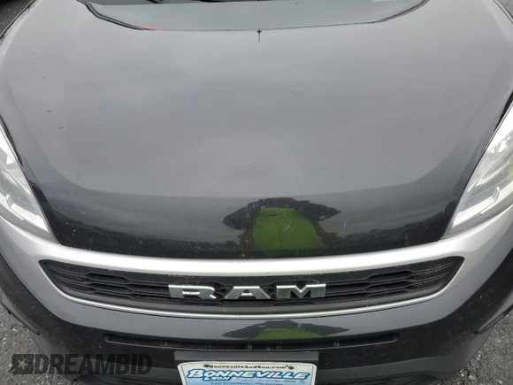 2022 Ram ProMaster City Cargo Tradesman with VIN ZFBHRFAB3N6X32996, listed as a Copart auction lot 57063825 with Not provided miles and Salvage title. Bid and sale history available at DreamBid. Image 11.
