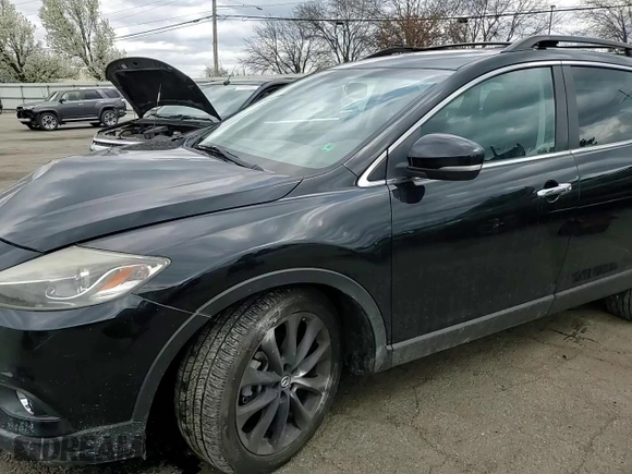 2015 Mazda CX-9 Grand Touring with VIN JM3TB3DA5F0460783, listed as a Copart auction lot 51523625 with 84,106 mi miles and Salvage Title. Bid and sale history available at carsss.com. Image 12.