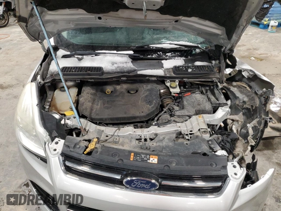 2014 Ford Escape Titanium with VIN 1FMCU9J95EUD74439, listed as a Copart auction lot 44552815 with 204,859 mi miles and Salvage Title. Bid and sale history available at carsss.com. Image 12.