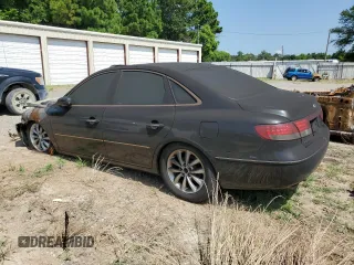 2006 Hyundai Azera SE z VIN KMHFC46F56A035393, wystawiony jako Copart lot #63339195 z przebiegiem Nie podano mil oraz Szkoda całkowita • Salvage title. Historia ofert i sprzedaży dostępna na DreamBid. Obrazek 2.