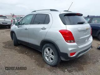 2017 Chevrolet Trax LT with VIN KL7CJLSB3HB085536, listed as a IAAI auction lot 42066819 with 141,106 mi miles and . Bid and sale history available at carsss.com. Image 3.