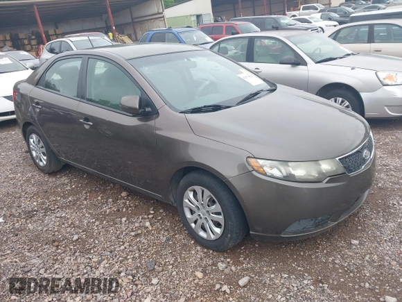 2013 Kia Forte EX with VIN KNAFU4A25D5719014, listed as a IAAI auction lot 42079529 with 222,801 mi miles. Bid and sale history available at carsss.com. Image 1.