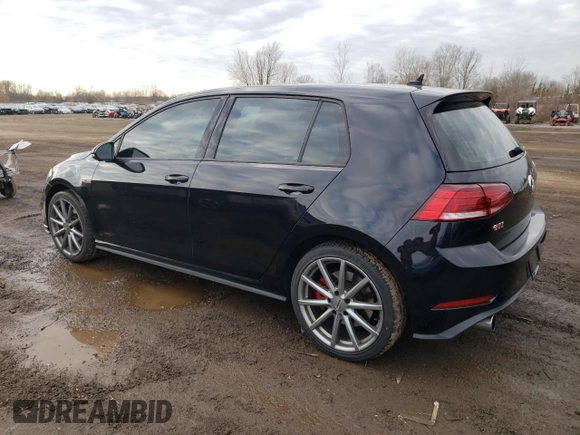 2019 Volkswagen Golf GTI S with VIN 3VW6T7AU4KM034287, listed as a Copart auction lot 78744873 with 35,297 mi miles. Bid and sale history available at carsss.com. Image 2.