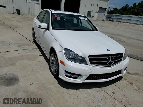 2014 Mercedes-Benz C 250 Sport with VIN WDDGF4HB3EA934865, listed as a Copart auction lot 58044965 with 127,958 mi miles and Salvage title. Bid and sale history available at DreamBid. Image 14.
