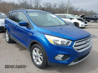 2018 Ford Escape SE with VIN 1FMCU0GD7JUC88440, listed as a IAAI auction lot 41576552 with 106,420 mi miles. Bid and sale history available at carsss.com. Image 1.