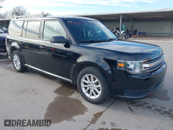 2016 Ford Flex SE with VIN 2FMGK5B88GBA20056, listed as a IAAI auction lot 41308982 with 99,202 mi miles. Bid and sale history available at carsss.com. Image 1.