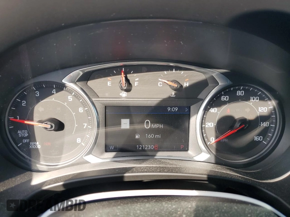 2019 GMC Terrain SLT with VIN 3GKALVEX5KL199782, listed as a Copart auction lot 51586155 with 121,230 mi miles and Salvage Title. Bid and sale history available at carsss.com. Image 9.