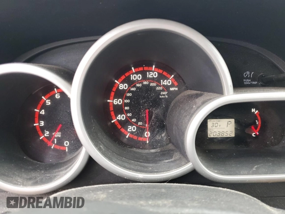 2009 Pontiac Vibe with VIN 5Y2SM67009Z469216, listed as a Copart auction lot 43930835 with 203,852 mi miles and Salvage Title. Bid and sale history available at carsss.com. Image 9.