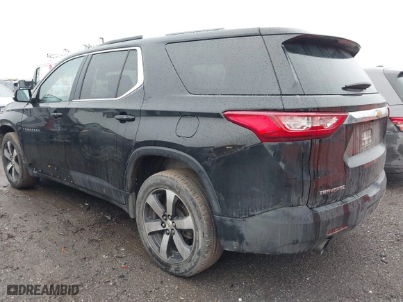 2018 Chevrolet Traverse LT Leather with VIN 1GNERHKW5JJ188108, listed as a IAAI auction lot 40993338 with 108,816 mi miles. Bid and sale history available at carsss.com. Image 3.