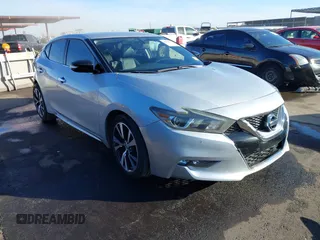 2017 Nissan Maxima SV with VIN 1N4AA6AP9HC371030, listed as a IAAI auction lot 40904703 with 160,859 mi miles and . Bid and sale history available at DreamBid. Image 1.