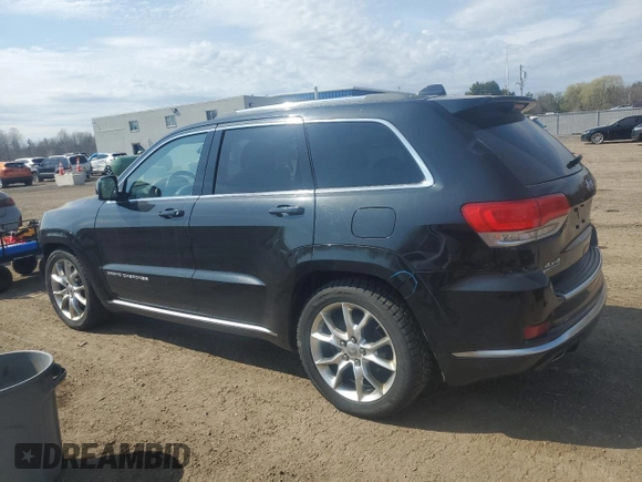 2015 Jeep Grand Cherokee Summit with VIN 1C4RJFJM3FC694733, listed as a Copart auction lot 54257905 with 123,981 mi miles and Clean title. Bid and sale history available at DreamBid. Image 2.
