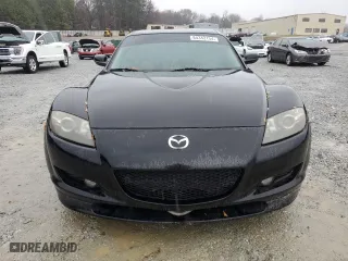 2004 Mazda RX-8 with VIN JM1FE173740121163, listed as a Copart auction lot 84343154 with 192,221 mi miles and Clean Title. Bid and sale history available at carsss.com. Image 5.