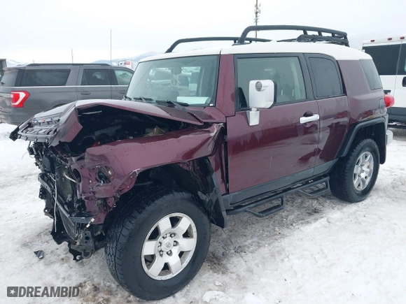 2007 Toyota FJ Cruiser with VIN JTEBU11FX70020977, listed as a IAAI auction lot 41603267 with 163,858 mi miles. Bid and sale history available at carsss.com. Image 17.