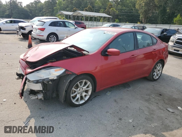 2013 Dodge Dart SXT с VIN 1C3CDFBA6DD306746, выставлен на аукционе Copart как лот 58741405 с пробегом 169 180 миль миль и Списание • Salvage title. История ставок и продаж доступна на DreamBid. Изображение 1.