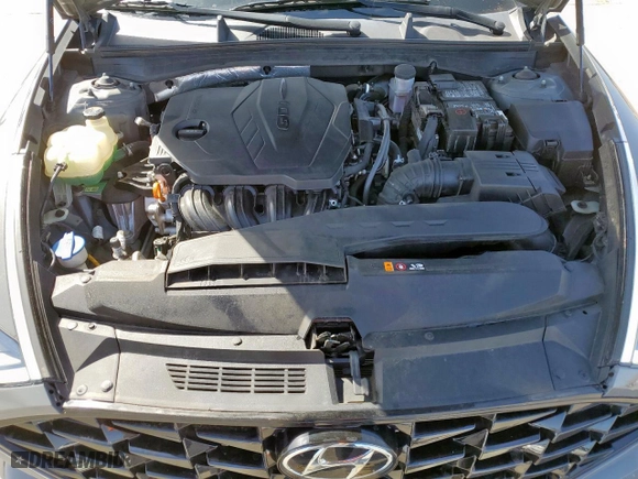 2021 Hyundai Sonata SEL with VIN 5NPEF4JA4MH082200, listed as a Copart auction lot 48205075 with 57,581 mi miles and Salvage Title. Bid and sale history available at carsss.com. Image 11.