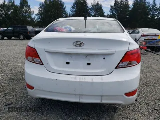 2017 Hyundai Accent SE with VIN KMHCT4AE0HU265474, listed as a Copart auction lot 46805963 with 83,401 mi miles. Bid and sale history available at carsss.com. Image 6.