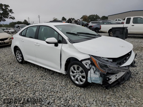 2024 Toyota Corolla LE with VIN 5YFB4MDEXRP217133, listed as a Copart auction lot 78267134 with 1,895 mi miles and Salvage Title. Bid and sale history available at carsss.com. Image 4.