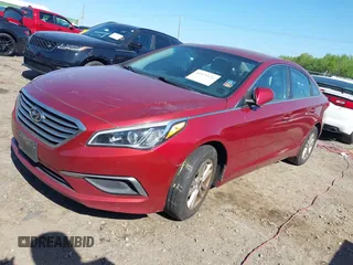 2016 Hyundai Sonata 2.4L SE with VIN 5NPE24AF7GH334761, listed as a IAAI auction lot 41979132 with 139,854 mi miles. Bid and sale history available at carsss.com. Image 18.