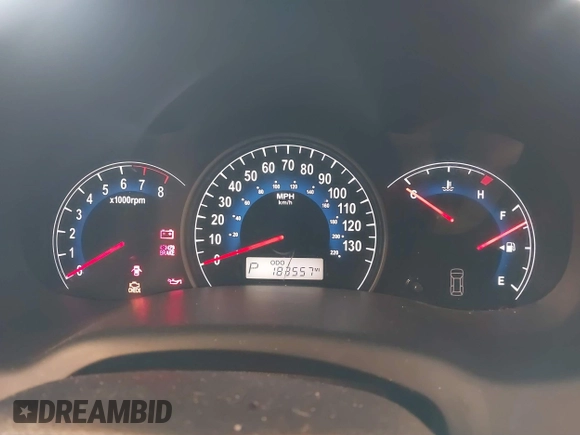 2007 Hyundai Entourage GLS with VIN KNDMC233576018334, listed as a IAAI auction lot 42302468 with 183,557 mi miles and . Bid and sale history available at DreamBid. Image 7.