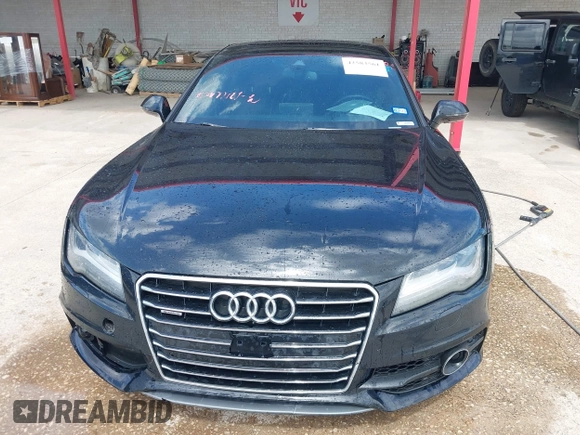 2012 Audi A7 Prestige with VIN WAU3GAFC7CN158467, listed as a IAAI auction lot 42583561 with 180,940 mi miles and . Bid and sale history available at DreamBid. Image 10.