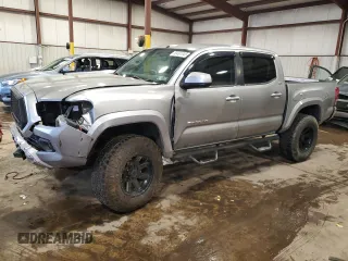 2017 Toyota Tacoma SR5 with VIN 3TMCZ5AN2HM078671, listed as a Copart auction lot 58491345 with 115,219 mi miles and Salvage title. Bid and sale history available at DreamBid. Image 1.