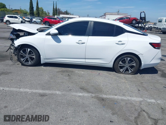 2022 Nissan Sentra SV with VIN 3N1AB8CV0NY248964, listed as a IAAI auction lot 42063919 with 44,135 mi miles and . Bid and sale history available at DreamBid. Image 15.