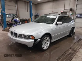 2003 BMW 5 Series 525iT with VIN WBADS33413GD50535, listed as a IAAI auction lot 41405870 with 180,748 mi miles. Bid and sale history available at carsss.com. Image 19.