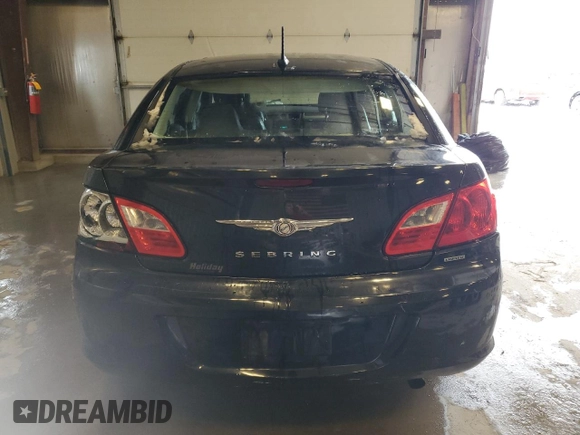 2010 Chrysler Sebring Limited with VIN 1C3CC5FB5AN211195, listed as a Copart auction lot 81773894 with 136,872 mi miles and Non Repairable. Bid and sale history available at carsss.com. Image 6.