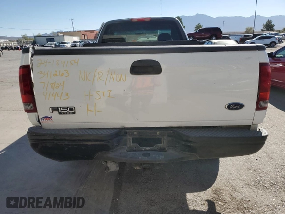 2004 Ford F-150 XL with VIN 2FTPF17Z84CA82324, listed as a Copart auction lot 73259214 with Not provided miles and Clean title. Bid and sale history available at DreamBid. Image 6.