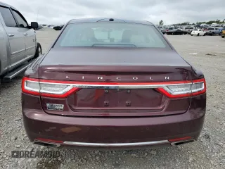 2017 Lincoln Continental Reserve with VIN 1LN6L9RP6H5602840, listed as a Copart auction lot 65037154 with 109,145 mi miles and Salvage Title. Bid and sale history available at carsss.com. Image 6.