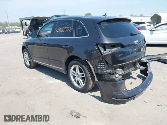 2016 Audi Q5 Premium Plus with VIN WA1L2AFP2GA126019, listed as a IAAI auction lot 42039552 with 138,072 mi miles. Bid and sale history available at carsss.com. Image 3.