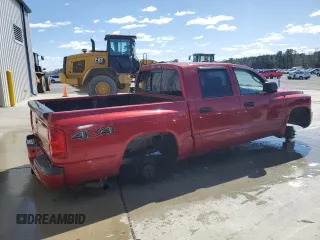 2008 Dodge Dakota SLT z VIN 1D7HW48N08S557814, wystawiony jako Copart lot #46627955 z przebiegiem 145 356 mil mil oraz Czysty tytuł • Clean title. Historia ofert i sprzedaży dostępna na DreamBid. Obrazek 3.