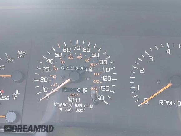 1991 Mercury Capri with VIN 6MPCT01ZXM8607170, listed as a IAAI auction lot 41453641 with 40,731 mi miles and . Bid and sale history available at DreamBid. Image 7.
