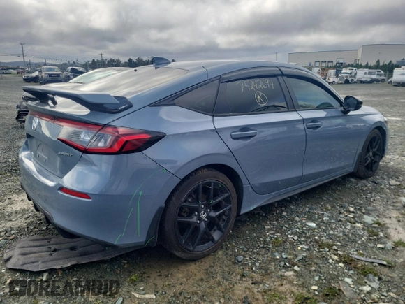 2022 Honda Civic Sport Touring z VIN 19XFL1G82NE403320, wystawiony jako Copart lot #75242694 z przebiegiem 23 844 mil mil oraz Szkoda całkowita • Salvage title. Historia ofert i sprzedaży dostępna na DreamBid. Obrazek 3.