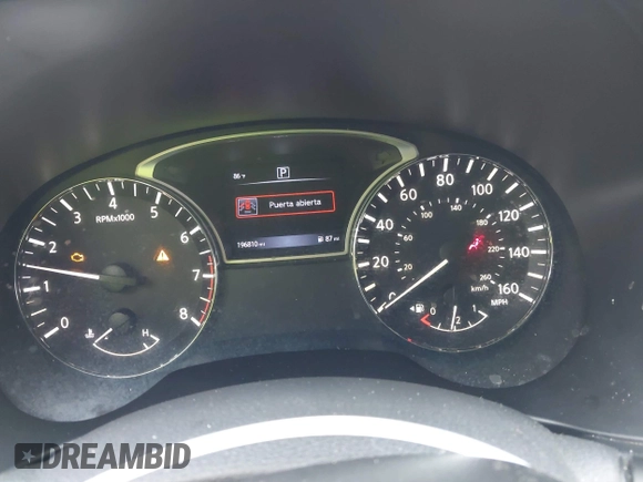 2016 Nissan Pathfinder S z VIN 5N1AR2MN8GC662540, wystawiony jako IAAI lot #42632335 z przebiegiem 196 810 mil mil oraz . Historia ofert i sprzedaży dostępna na DreamBid. Obrazek 7.