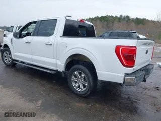 2021 Ford F-150 XL with VIN 1FTEW1CP6MFB24439, listed as a IAAI auction lot 41705331 with 76,463 mi miles. Bid and sale history available at carsss.com. Image 3.
