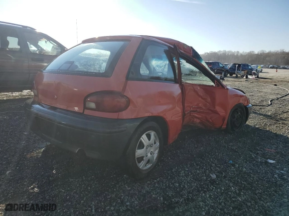 1995 Chevrolet Metro with VIN 2C1MR2268S6758695, listed as a Copart auction lot 82153634 with NaN miles and Non Repairable. Bid and sale history available at carsss.com. Image 3.