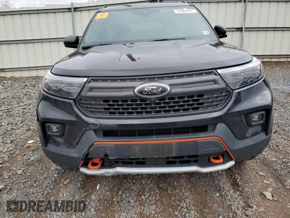2022 Ford Explorer Timberline with VIN 1FMSK8JH1NGA75256, listed as a Copart auction lot 47880845 with 26,724 mi miles and Salvage Title. Bid and sale history available at carsss.com. Image 5.