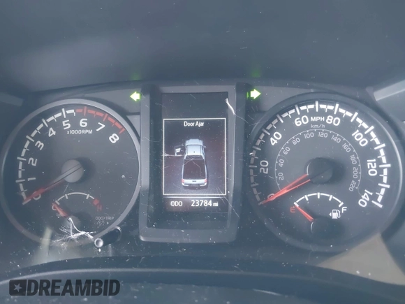 2022 Toyota Tacoma SR with VIN 3TYRX5GN0NT063643, listed as a IAAI auction lot 42368482 with 23,784 mi miles and . Bid and sale history available at DreamBid. Image 7.
